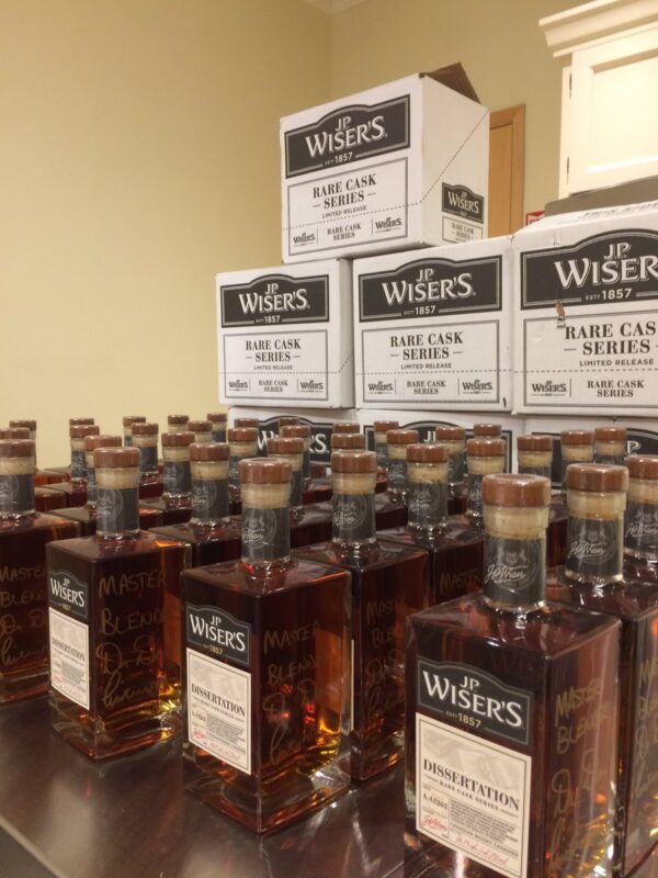 JP WISER'S DISSERTATION RARE CASK SERIES CANADIAN WHISKY