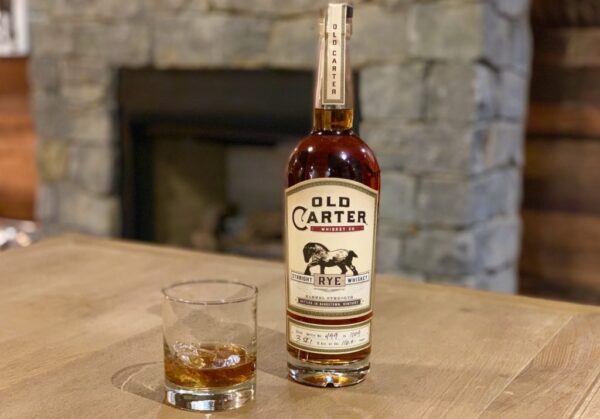 Old Carter Batch 3 limited-edition is a 12-year-old blend with a high-corn mash bill that is bottled at barrel-strength 138.1 proof