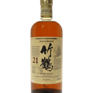 Buy Nikka Taketsuru Pure Malt 21 Year Old Whisky online. Experience a unique blend of spices and oak with each sip of this carefully crafted Japanese whisky.