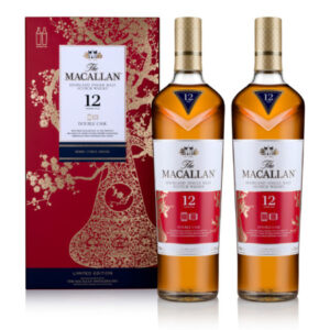 The Macallan CNY 12YO Double Cask Pack Front with Bottles 440x440 1