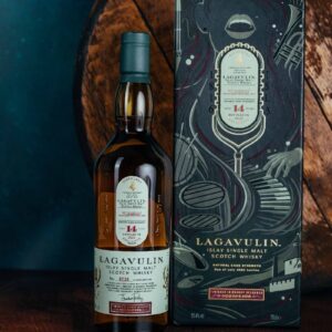 An exquisite whisky celebrating the Islay Jazz Festival 2022. Enjoy the classic peaty profile of Lagavulin 14 Year Old with a smooth, balanced finish.