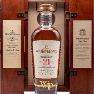 Buy WhistlePig 21 Year Old Beholden online. Old and rare whiskey with a rich and smooth finish. Order now and experience the Beholden 21 Year Old.