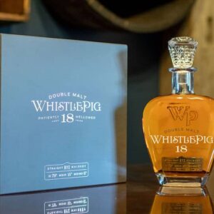 Purchase Whistlepig 18 Year Double Malt Rye online. Finest aged American rye whiskey for sale, aged for 18 years for a perfectly balanced flavor.