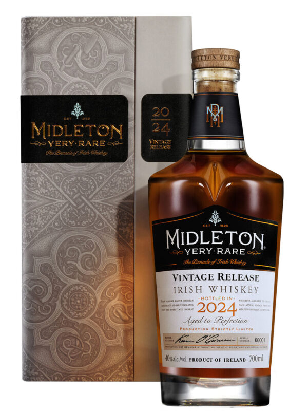 Midleton Very Rare 2024: A pinnacle of Irish whiskey craftsmanship, offering unparalleled richness and complexity in every sip. Limited availability.