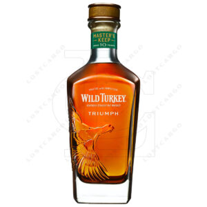 Experience the exceptional Wild Turkey Master's Keep Triumph bourbon, a rich and complex whiskey crafted with decades of tradition and expertise.