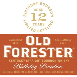 Enjoy Old Forester Birthday Bourbon 2024, a limited-edition release celebrating George Garvin Brown's legacy with rich flavors, rare craftsmanship.