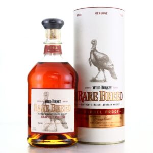 Discover the bold flavors of Wild Turkey Rare Breed Bourbon. Perfect for sipping or mixing, this barrel-proof bourbon is a true delight for enthusiasts.