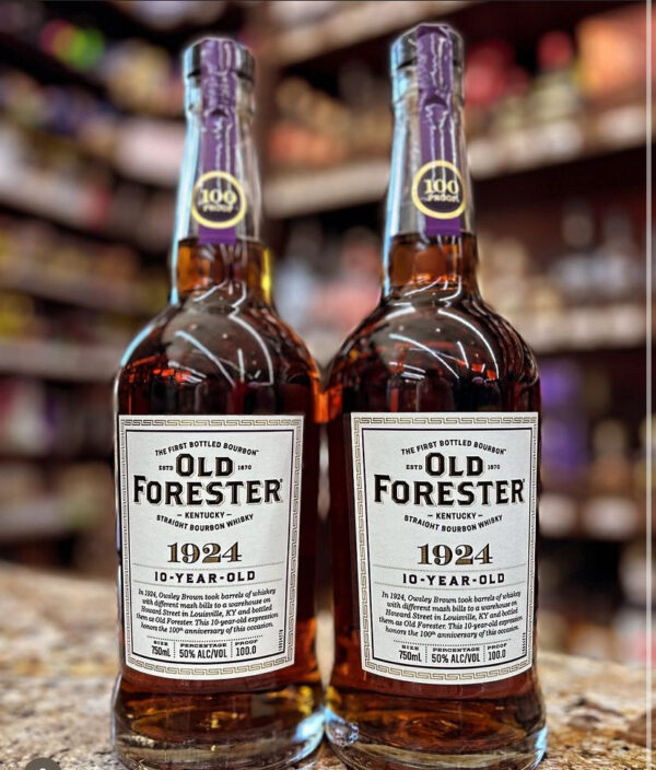 Old Forester 1924 10 Year Old 2025 Re-release