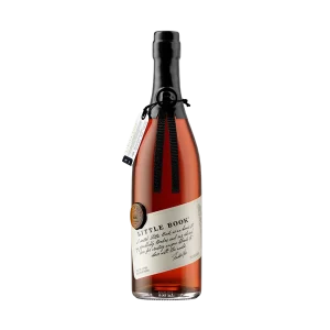 Booker's Little Book Chapter 6 blended whiskey with smoky wood finishes, toasted grain flavor, and bold cask strength character.