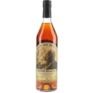 Buy Pappy Van Winkle 15 Year Old Family Reserve bourbon. Rare Kentucky whiskey with deep oak richness and long complex finish.