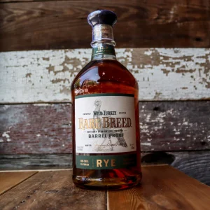 Wild Turkey Rare Breed Rye barrel strength rye whiskey with bold spice caramel oak and long warming finish.