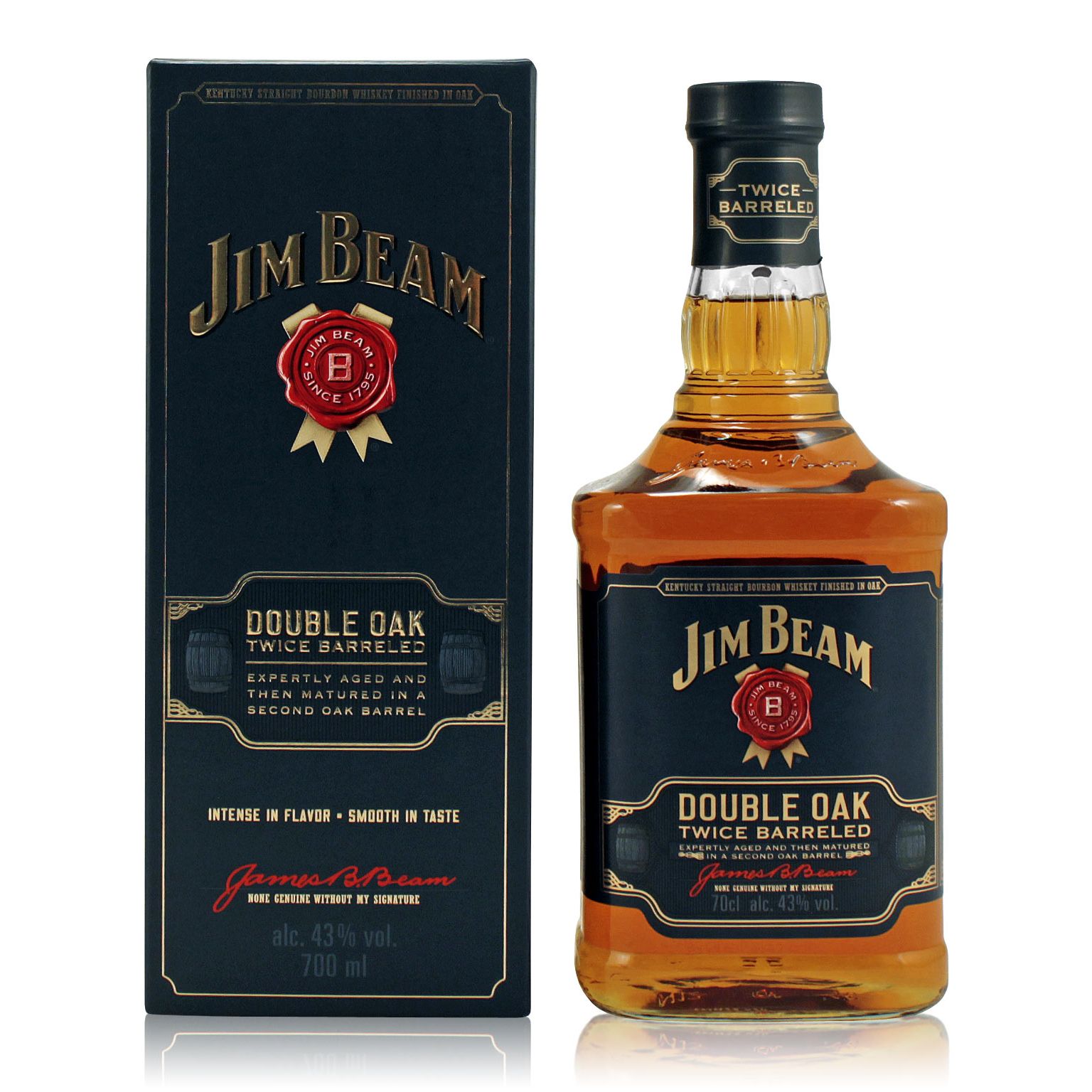 Jim beam double oak bourbon