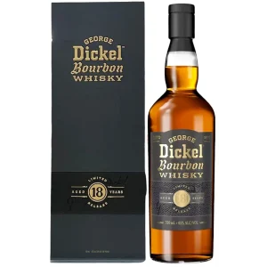 Buy George Dickel 18 Year Old Limited Edition Bourbon. Aged whiskey with rich oak, crème brûlée sweetness, and smooth depth.
