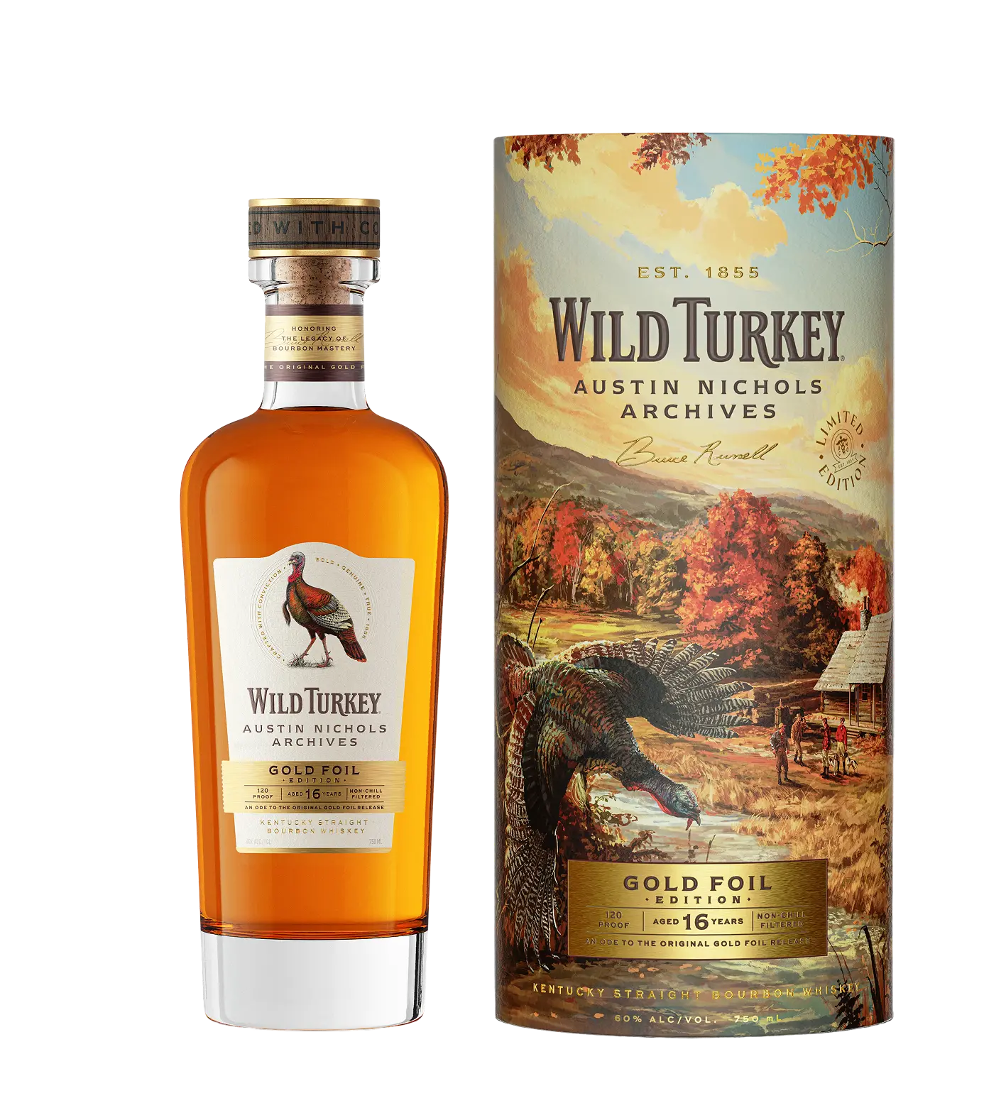 Wild Turkey Gold Foil 16 Years